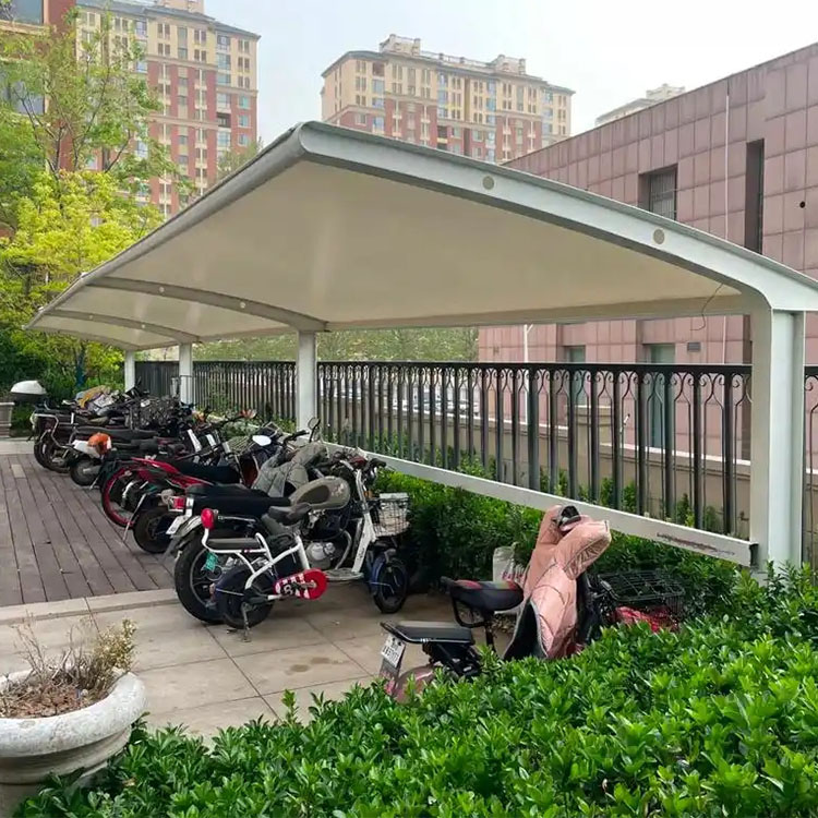 临湘市膜结构电动车棚